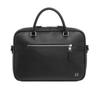 Armani Exchange - Mallette avec Motif Logo et Bandoulière Réglable - Homme - Sacs - Noir - Taille: ONE Size