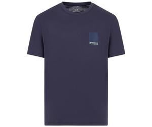 Armani Exchange Men's Limited Edition Milano Edition Regular Fit Patch Logo Tee Night Sky XS, Bleu Nuit, XS