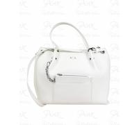 Armani Exchange - Mila Shopping Medium - Femme - Sacs - Blanc - Taille: ONE Size
