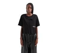 Armani Exchange Milano Edition Pocket Tee T-Shirt, Noir, XL Femme
