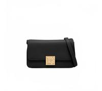Armani Exchange Sac à bandoulière Amy 21 cm éco-responsable plaque logo dorée noir Taille unique