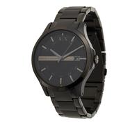 Armani Exchange Montre Homme AX2104 – Quartz analogique, acier inoxydable noir, 46 mm, verre minéral