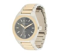 ARMANI EXCHANGE Montre à affichage analogique 'Sync' or / noir / argent, Taille One Size
