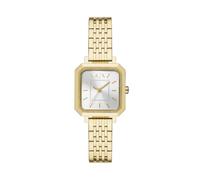 Armani Exchange Montre à Trois Aiguilles en Acier Inoxydable, doré, pour Femme, AX5725
