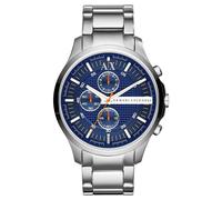 Armani Exchange Ax2155 46mm 5atm Quartz Analogical Watch Argenté Homme
