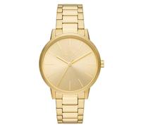 Armani Exchange Montre AX7119 – Acier inoxydable doré, trois aiguilles pour homme