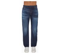 Armani Exchange - Montre Élégante - Homme - Jeans - Bleu - Taille: W33 L32