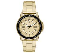 Armani Exchange- Montre Hommes - Quartz - Analogique- Bracelet Acier inoxydable Doré - AX1854