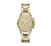 Armani Exchange Montre pour femme, chronographe à quartz, boîtier en acier inoxydable de 36 mm avec bracelet en acier inoxydable, AX4327