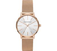 Armani Exchange Montre pour Femme, Mouvement à Trois Aiguilles, Boîtier en Acier Inoxydable or Rose de 36 mm avec Bracelet en Acier Inoxydable, AX5573