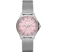 Armani Exchange Montre pour femme mouvement quartz/3 aiguilles boîtier 36mm avec un bracelet en acier inoxydable AX5273