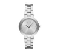 Armani Exchange Montre pour Femmes, Mouvement à Quartz à Deux Aiguilles et boîtier de 36 mm avec Bracelet en Acier Inoxydable ou en Cuir