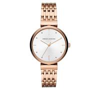 Armani Exchange Montre pour Femme, Mouvement à Trois Aiguilles, Boîtier en Acier Inoxydable or Rose de 36 mm avec Bracelet en Acier Inoxydable, AX5901