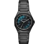 Armani Exchange Montre pour Femmes, Mouvement à Quartz Trois Aiguilles et boîtier de 34 mm avec Bracelet en Acier Inoxydable ou en Cuir