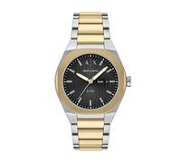 Armani Exchange Montre pour Homme 42MM en Acier Inoxydable Bicolore, AX4298
