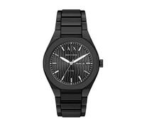 Armani Exchange Montre pour Homme 42MM en Acier Inoxydable Noir, AX4301