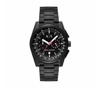 Armani Exchange Montre pour Homme, Mouvement chronographe à Quartz et boîtier de 42 mm avec Bracelet en Acier Inoxydable