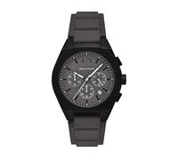Armani Exchange Montre pour Homme, Mouvement chronographe à quartz et boîtier de 42 mm avec bracelet en silicone