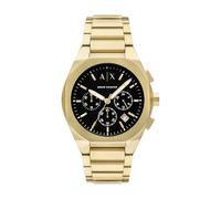 Armani Exchange Montre pour Homme, Mouvement chronographe à quartz et boîtier de 42 mm avec bracelet en acier inoxydable