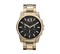 Armani Exchange Montre pour Hommes, Mouvement chronographe, Montre en Acier Inoxydable avec Une Taille de boîtier de 45 mm