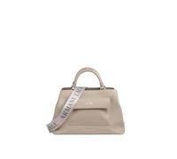 Armani Exchange – Sac de shopping pour femmes Nicole – Durable, logo argenté, poche avant – Sable