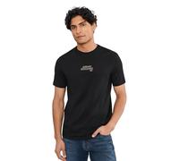 Armani Exchange One Block Up, Emboridered Logo Lettering T-Shirt Homme