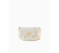 Armani Exchange Paige Mini Pochette Femme Noir, Sel de mer, Taille unique