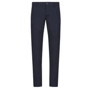 Armani Exchange - Pantalon Classique en Twill Ultra Stretch - Homme - Pantalons - Bleu - Taille: W33