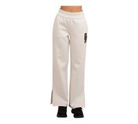 Armani Exchange - Pantalon coupe droite en jersey scuba - Femme - Pantalons - Blanc - Taille: 40 FR