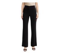 Armani Exchange - Pinstriped Fabric Pantalons - Femme - Pantalons - Noir - Taille: 38 FR