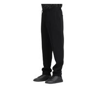 Armani Exchange - Pantalon noir en tissu technique slim fit - Homme - Pantalons - Noir - Taille: S