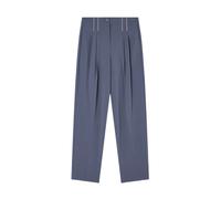 Armani Exchange - Pantaloni pinces - Femme - Pantalons - Bleu - Taille: 42 FR