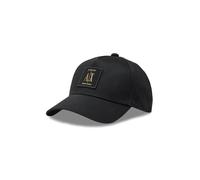 Armani Exchange Patch Logo Hat Mixte Casquette De Baseball, Les Noirs, Taille Unique