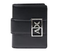 Armani Exchange - Petit portefeuille avec logo ASV - Femme - Accessoires - Noir - Taille: ONE Size
