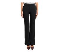Armani Exchange - Pinstriped Fabric Pantalons - Femme - Pantalons - Noir - Taille: 34 FR