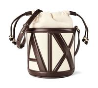 ARMANI EXCHANGE Poche ventrale 'Marisol' crème / brun foncé, Taille One Size