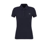 Armani Exchange - Polo en coton - Femme - Tops - Bleu - Taille: 38 FR