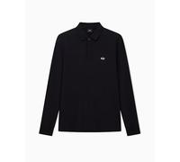 Armani Exchange Polo Xm001288_af17321 Manches longues Logo monogramme latéral Noir 2XL Homme