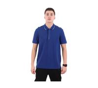 Armani Exchange - Polo Piqué Coupe Slim - Homme - Tops - Bleu - Taille: S