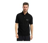 Armani Exchange Xm002231_af10366 Short Sleeve Polo Noir S Homme