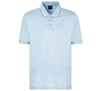 Armani Exchange Utitlity Edge, Collar Stripes, Embroidered Logo Polo, Ashley Blue, S Hommes
