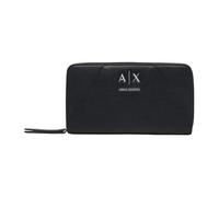 Armani Exchange - Portefeuille Compact - Femme - Accessoires - Noir - Taille: ONE Size