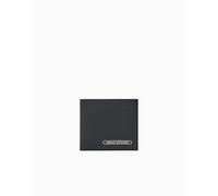 Armani Exchange Essential, Barcelona Side Logo Lettering, Portefeuille bi-Pliable pour Homme, Noir, Taille Unique