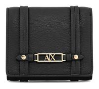 Armani Exchange – Mini portefeuille Polly – noir – femme – avec logo appliqué – taille unique