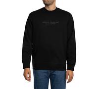 Armani Exchange Pour des hommes Sweat-shirt Shadow Brand, Noir