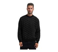 Armani Exchange - Pull à col rond - Homme - Pulls - Noir - Taille: L
