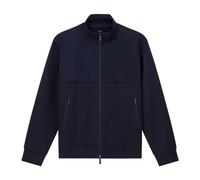 Armani Exchange - Pull à fermeture éclair à blocs de couleur - Homme - Sweatshirts et sweats à capuche - Bleu - Taille: S