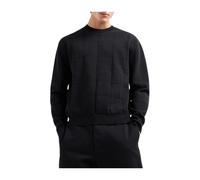 Armani Exchange - Pull Col Rond Basique Noir - Homme - Pulls - Noir - Taille: XL