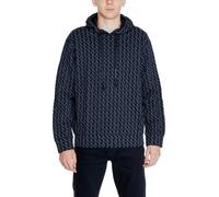 Armani Exchange Pull polaire homme noir à rayures - Confort élégant pour l'automne/hiver : Taille - XL Taille : XL
