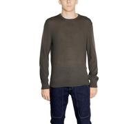 Armani Exchange Pull pour homme Marron : Taille - XL Taille : XL